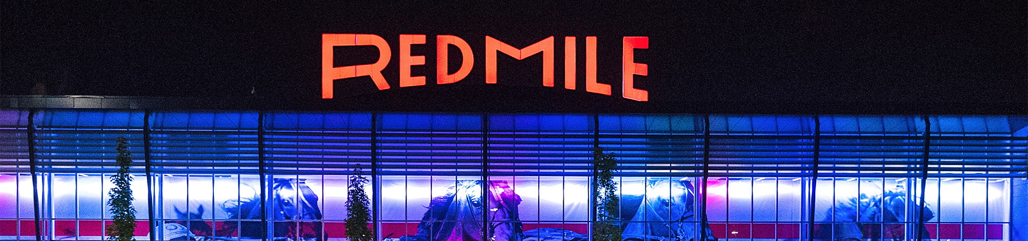 Red Mile at night